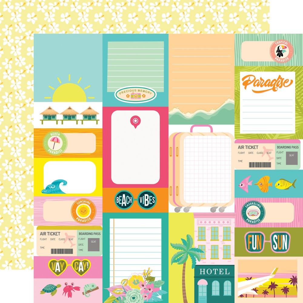 Simple Stories Just Beachy - Journal Elements