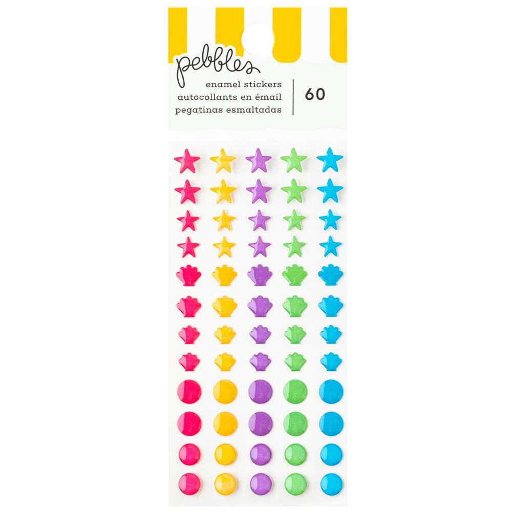 Pebbles Fun In The Sun - Enamel Dots