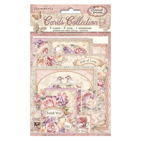 Stamperia Romance Forever - Cards Collection