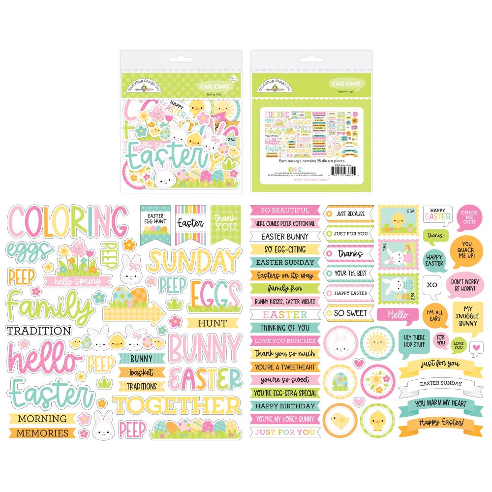 Doodlebug Design Bunny Hop - Chit Chat