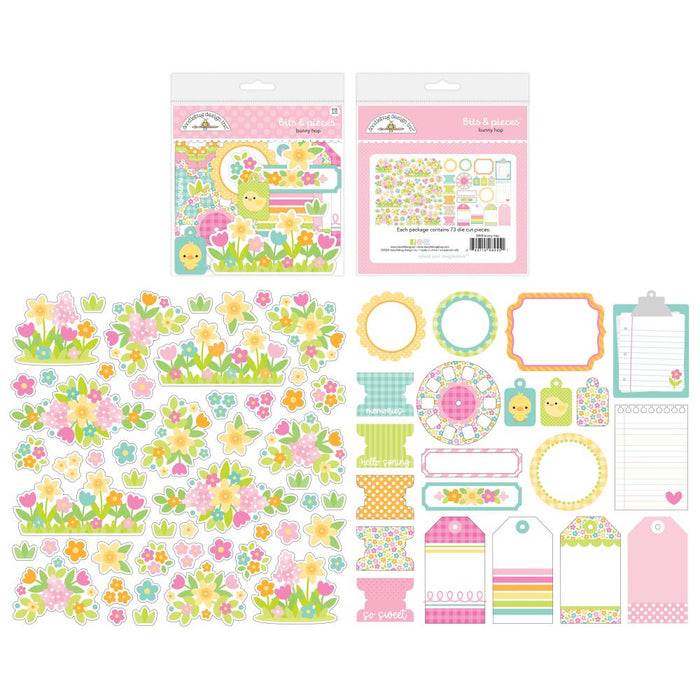 Doodlebug Design Bunny Hop - Bits & Pieces