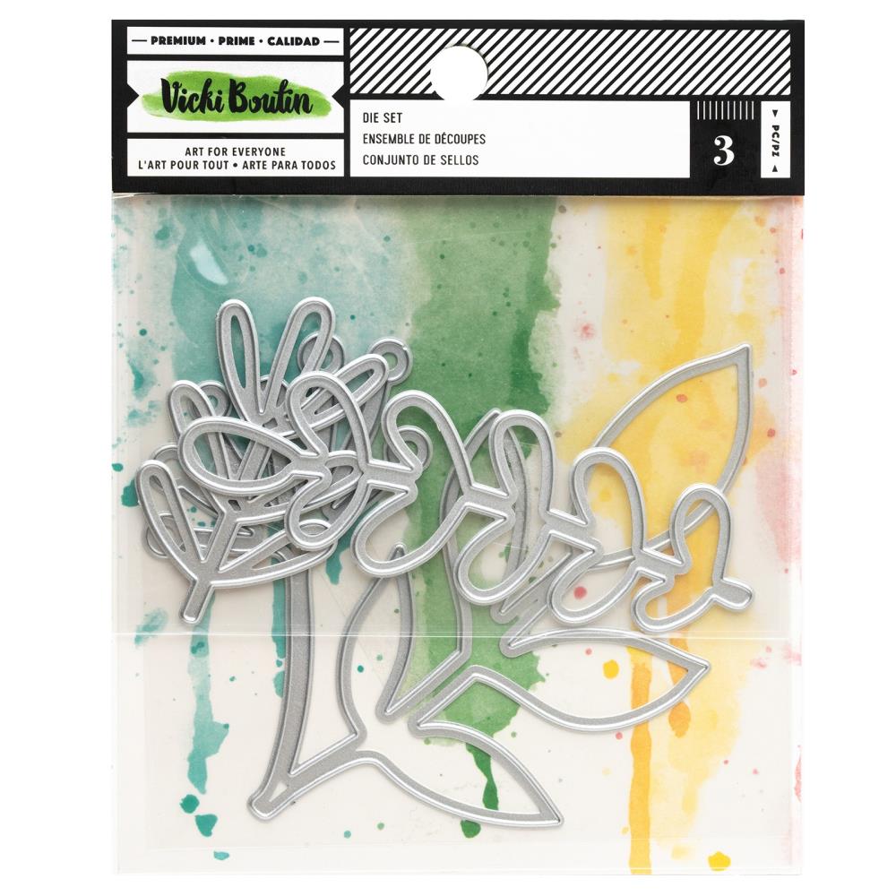 American Crafts Vicki Boutin Mixed Media - Branches Die Set