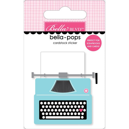 Bella Blvd Let's Scrapbook - Documented Bella-Pops 3D Sticker