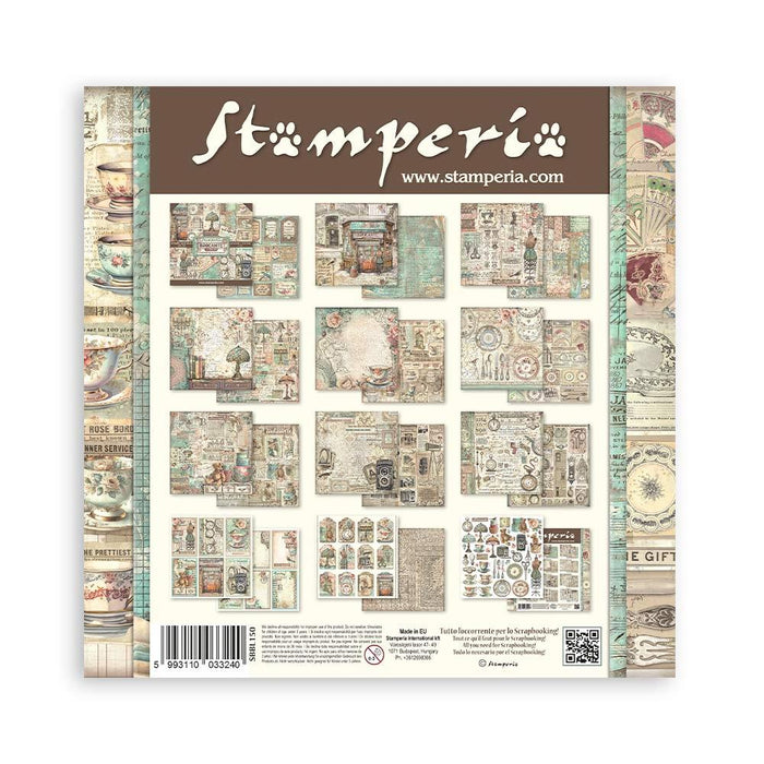 Stamperia Brocante Antiques - 12x12 Paper Pack