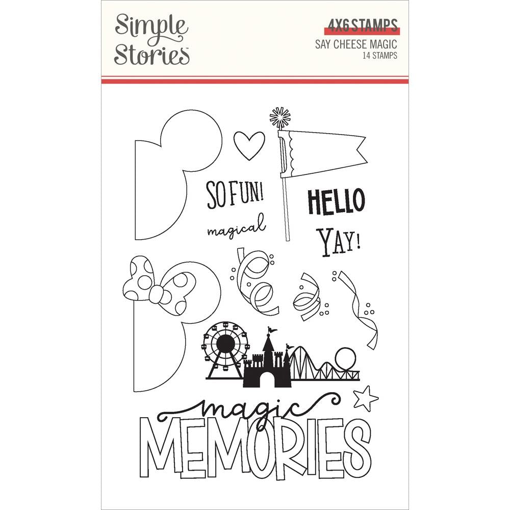 Simple Stories Say Cheese Magic - Clear Stamps