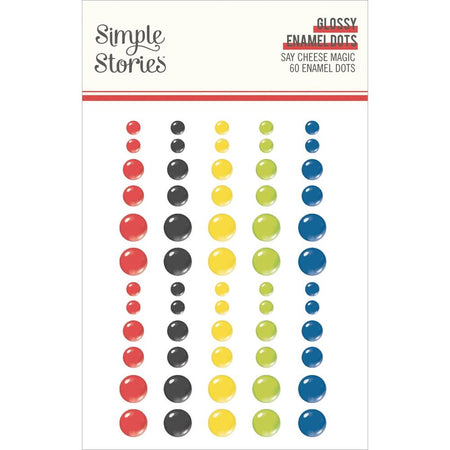 Simple Stories Say Cheese Magic - Enamel Dots