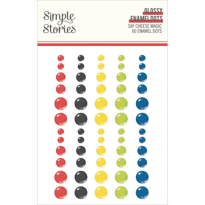 Simple Stories Say Cheese Magic - Enamel Dots