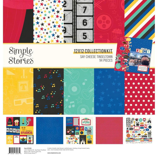 Simple Stories Say Cheese Tinseltown - 12x12 Collection Kit