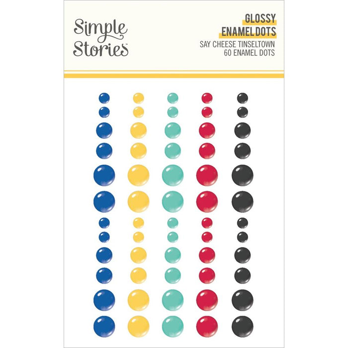 Simple Stories Say Cheese Tinseltown - Enamel Dots