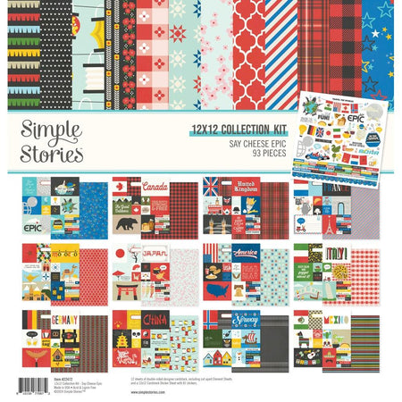 Simple Stories Say Cheese Epic - 12x12 Collection Kit