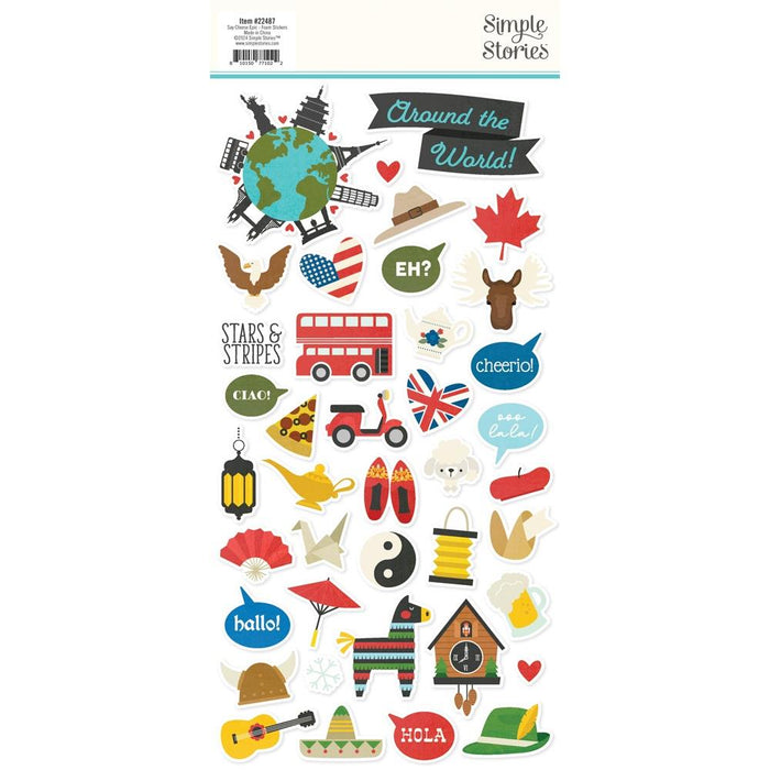 Simple Stories Say Cheese Epic - Foam Stickers