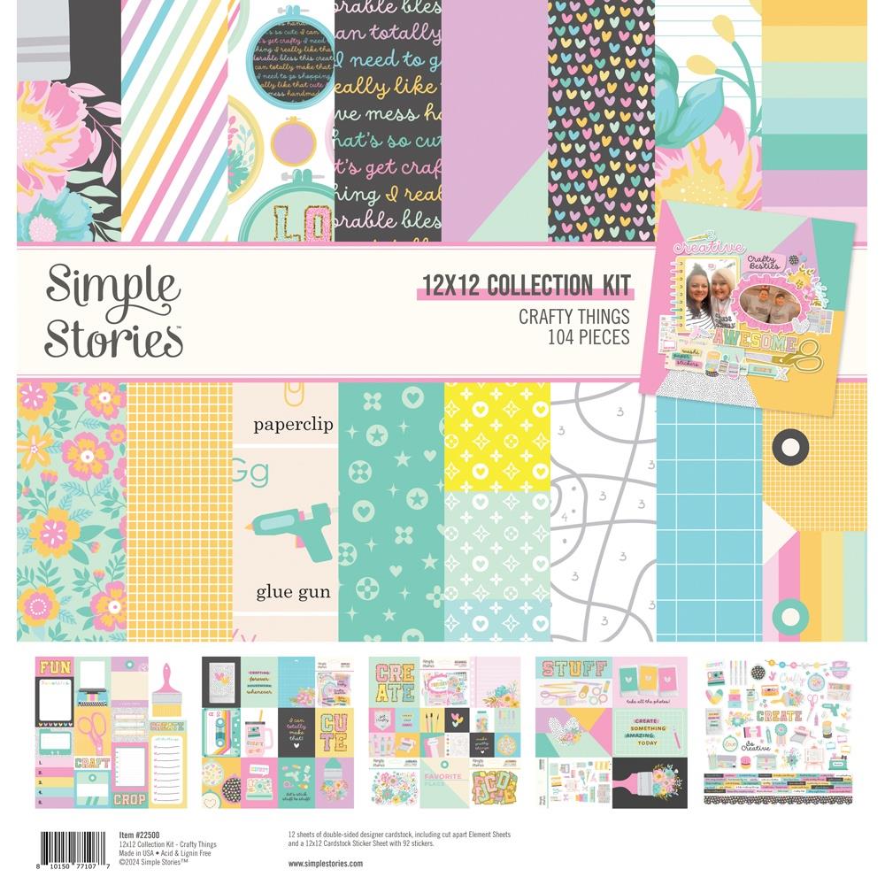 Simple Stories Crafty Things - 12x12 Collection Kit