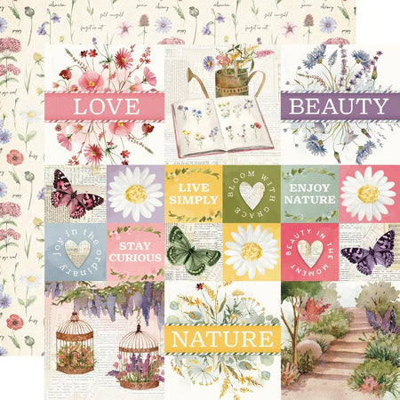 Simple Stories Simple Vintage Meadow Flowers - 2x2 & 4x4 Elements