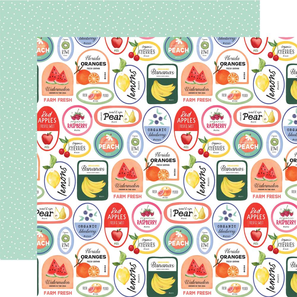 Carta Bella Fruit Stand - Produce Labels