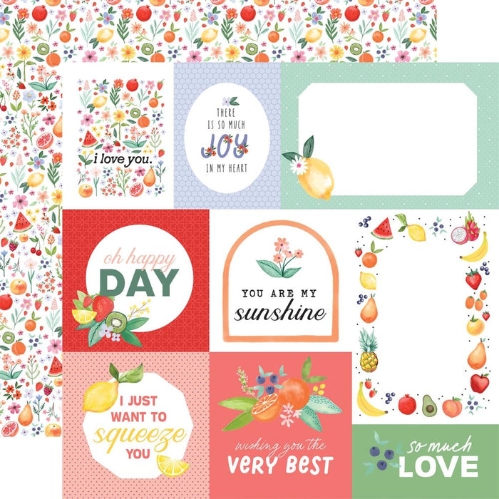 Carta Bella Fruit Stand - Multi Journaling Cards