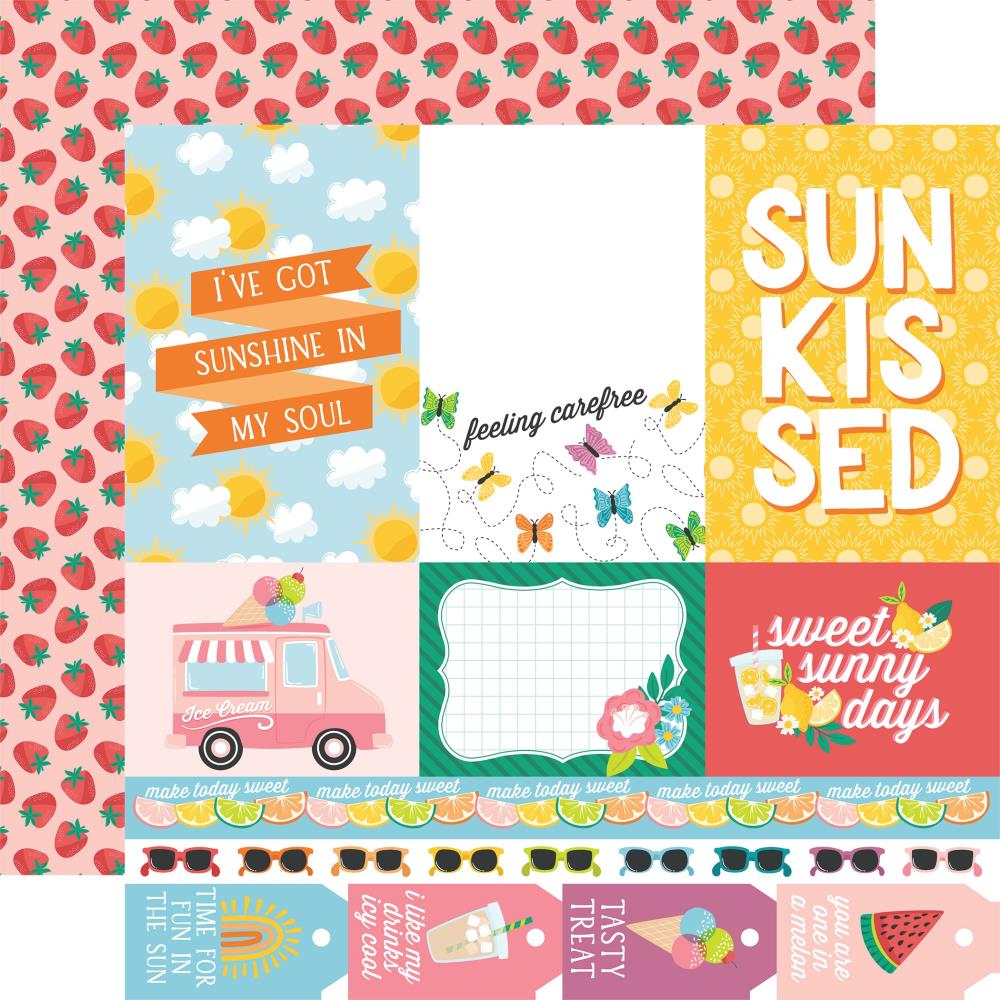 Echo Park Sunny Days Ahead - Multi Journaling Cards