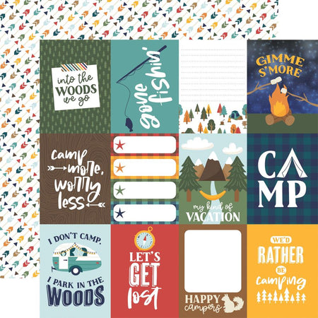 Echo Park Into The Wild - 3x4 Journaling Cards