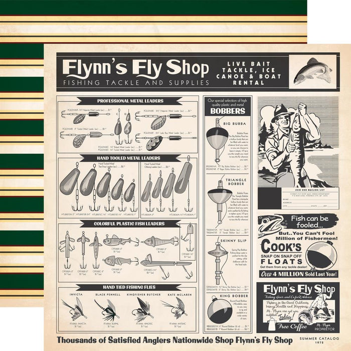 Carta Bella Gone Fishing - Fly Shop Ad