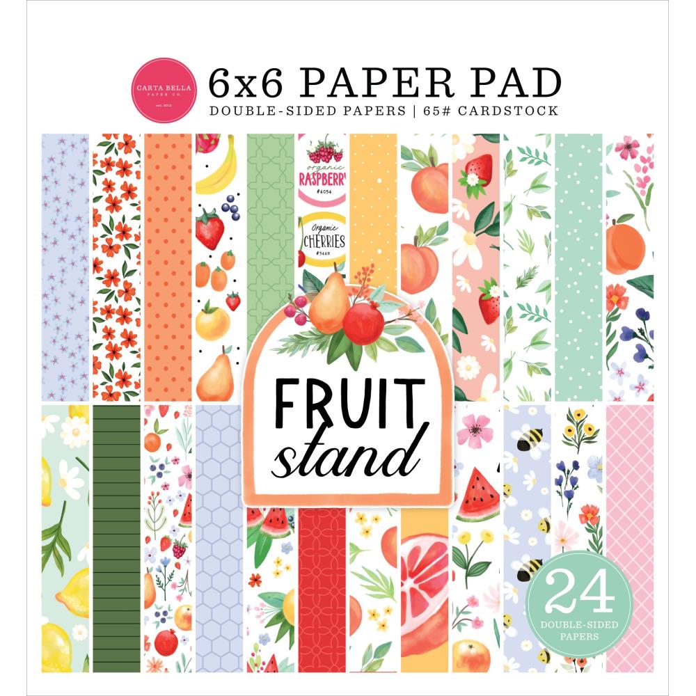 Carta Bella Fruit Stand - 6x6 Pad