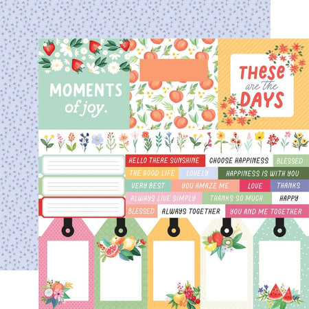 Carta Bella Fruit Stand - Sunshine Journaling Cards