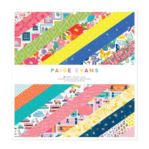 American Crafts Paige Evans Adventurous - 12x12 Pad