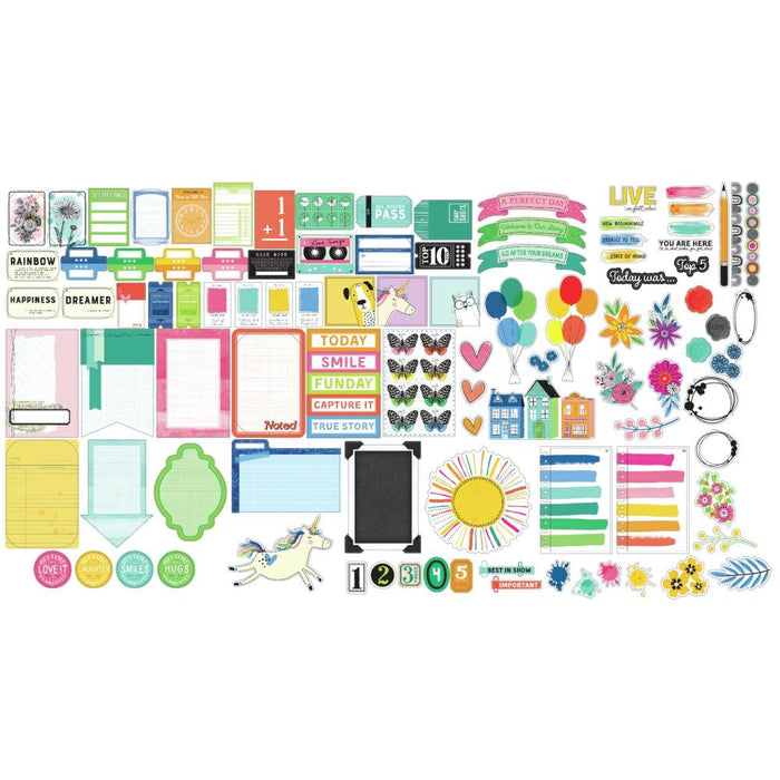 American Crafts Vicki Boutin Bold + Bright - Paperie Pack