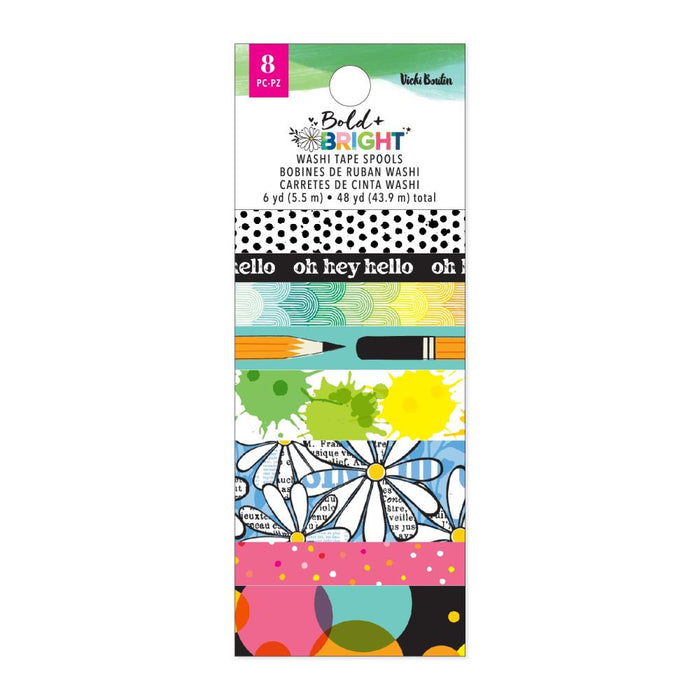 American Crafts Vicki Boutin Bold + Bright - Washi Tape