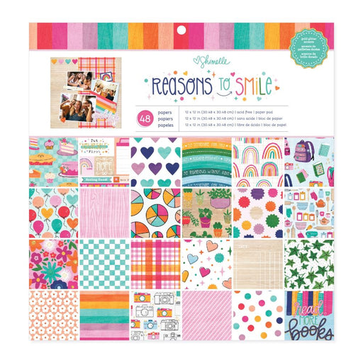 American Crafts Shimelle Reasons To Smile - 12x12 Pad