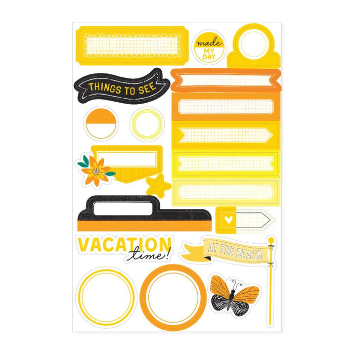 American Crafts Vicki Boutin Bold + Bright - Sticker Book