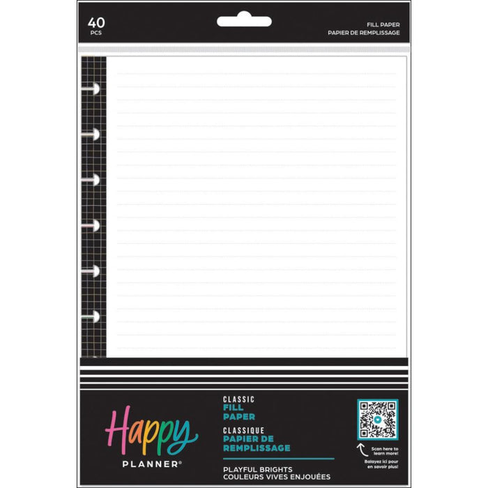 Me & My Big Ideas Happy Planner - Quirky Plans Classic Fill Paper