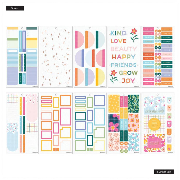 Me & My Big Ideas Happy Planner - Picnic Blossom Sticker Value Pack