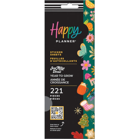 Me & My Big Ideas Happy Planner - Year To Grow Sticker Sheets