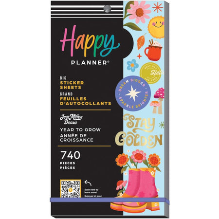 Me & My Big Ideas Happy Planner - Year To Grow Sticker Value Pack