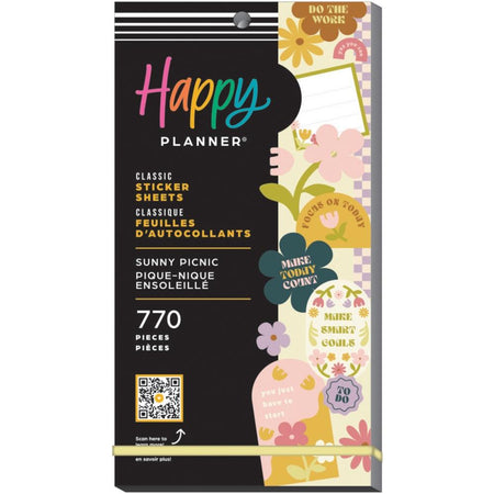 Me & My Big Ideas Happy Planner - Sunny Picnic Sticker Value Pack