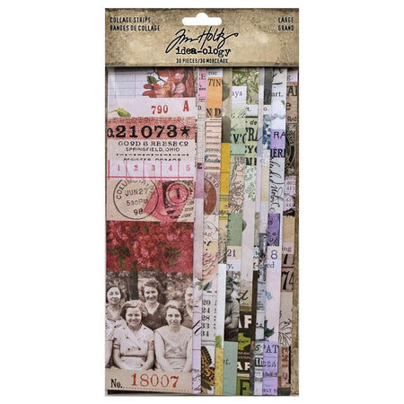 Tim Holtz Idea-ology - Collage Strips Large