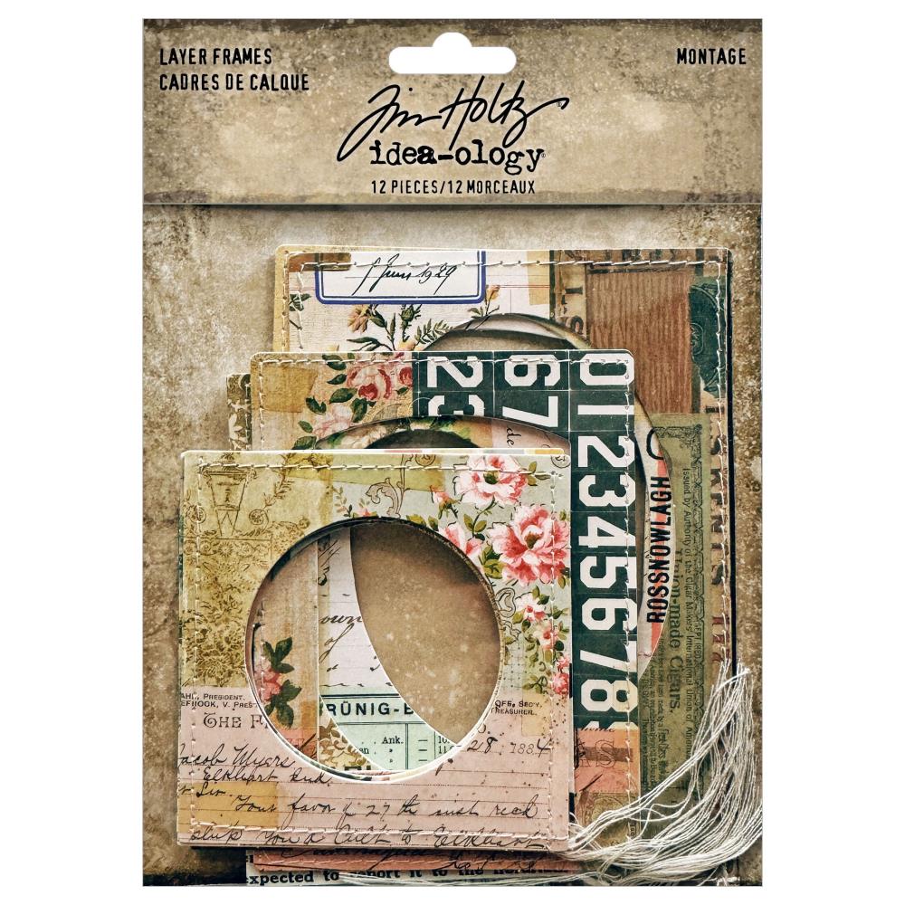 Tim Holtz Idea-ology - Layer Frames Montage