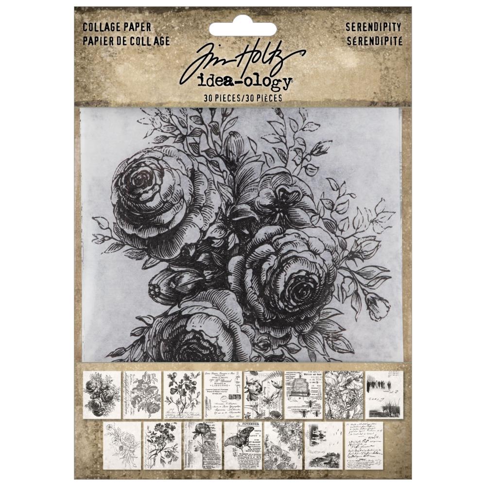 Tim Holtz Idea-ology - Collage Paper Serendipity