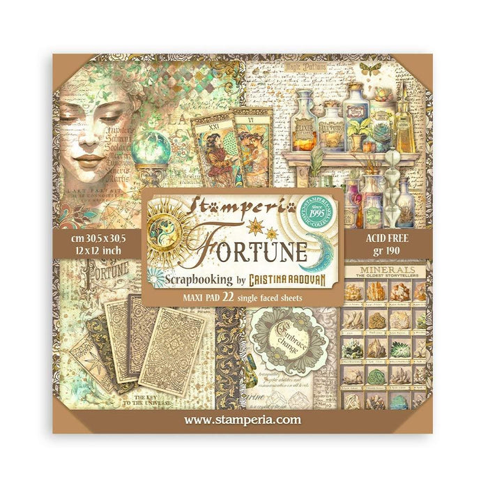 Stamperia Fortune - 12x12 Maxi Paper Pack