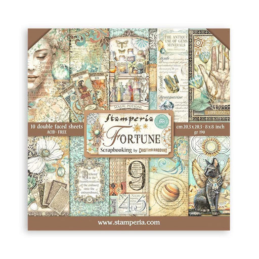Stamperia Fortune - 8x8 Paper Pack