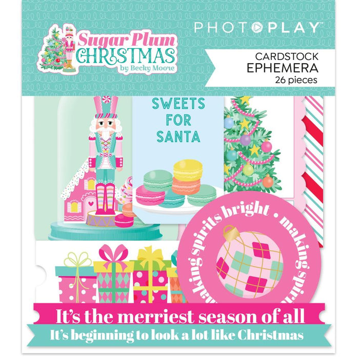 Photoplay Sugar Plum Christmas - Ephemera Die-Cuts