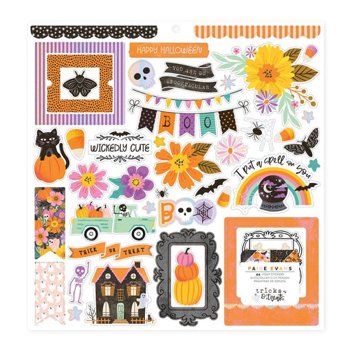 American Crafts Paige Evans Tricks & Treats - Foam Stickers