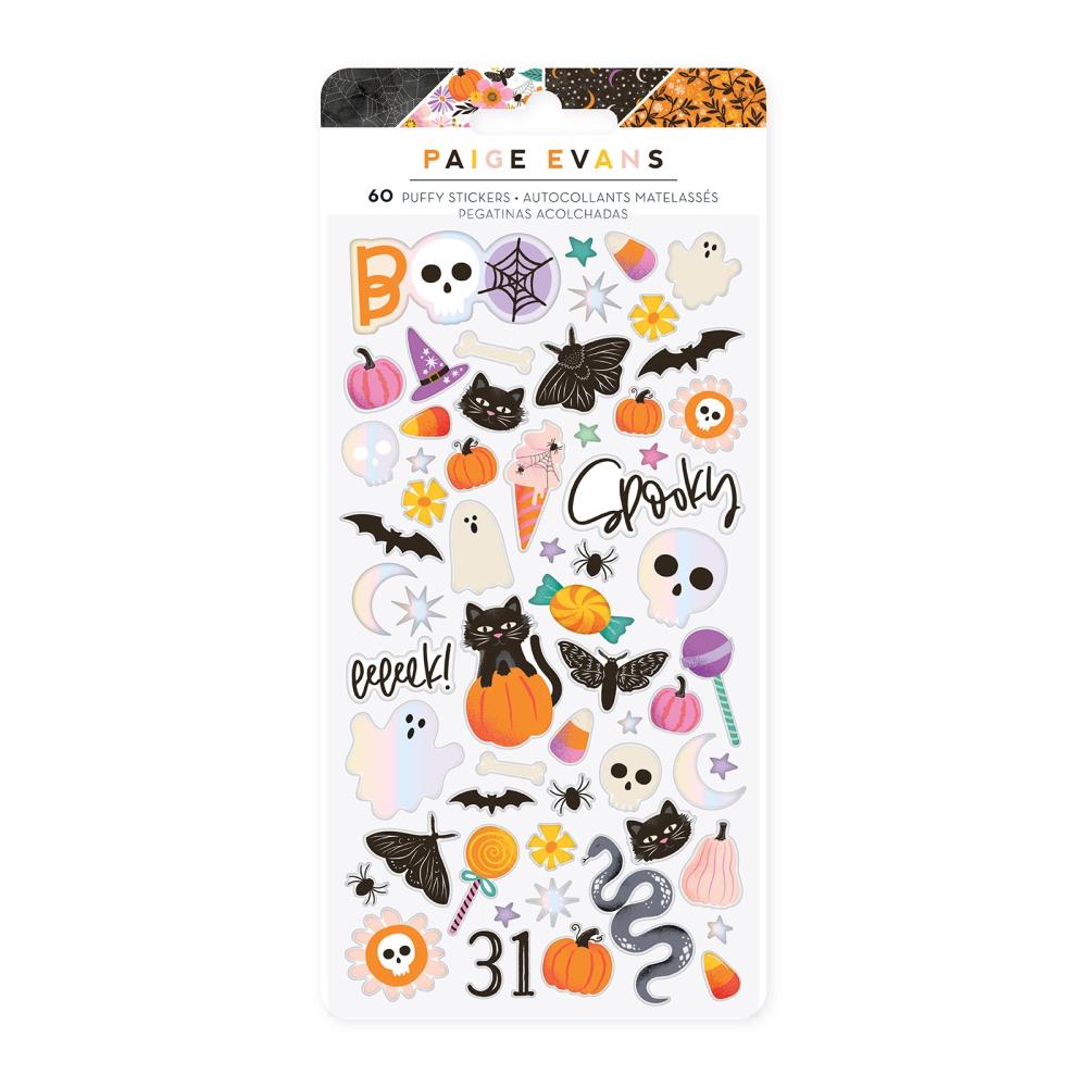 American Crafts Paige Evans Tricks & Treats - Puffy Stickers