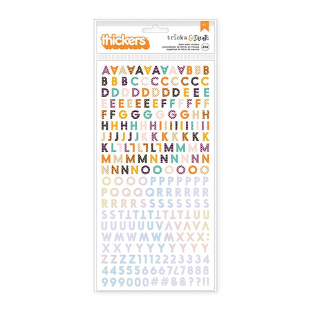 American Crafts Paige Evans Tricks & Treats - Alphabet Thickers