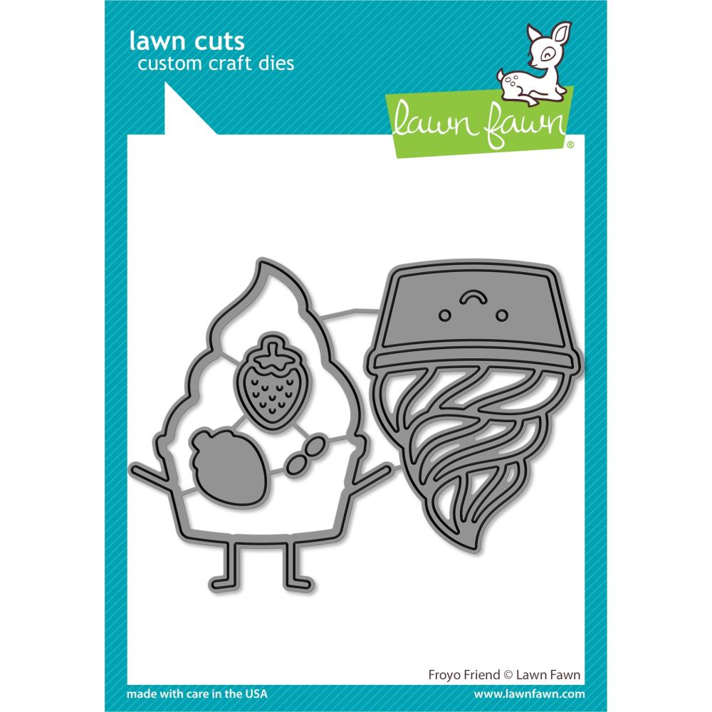 Lawn Fawn Craft Die - Froyo Friend