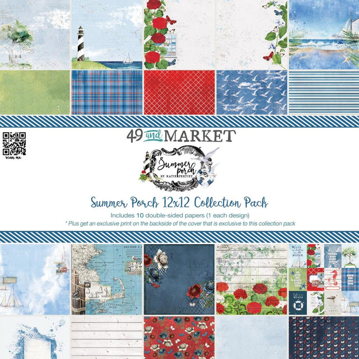 49 & Market Summer Porch - 12x12 Collection Pack