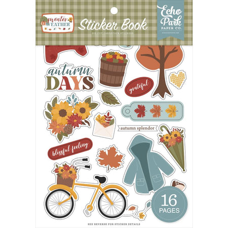 Echo Park Sweater Weather - Sticker Book