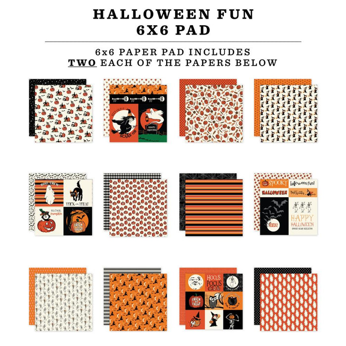 Carta Bella Halloween Fun - 6x6 Pad