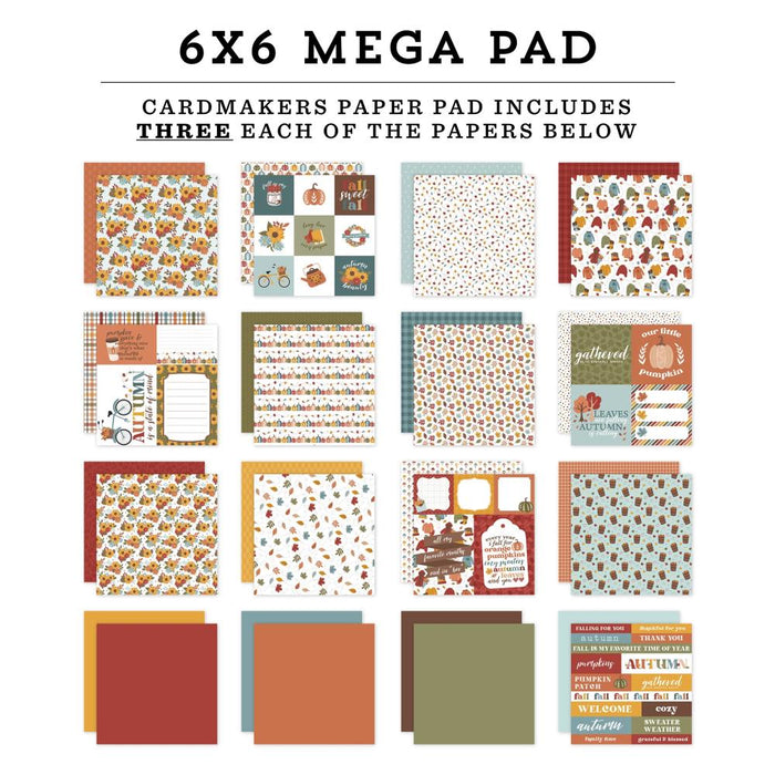 Echo Park Sweater Weather - 6x6 Mega Pad