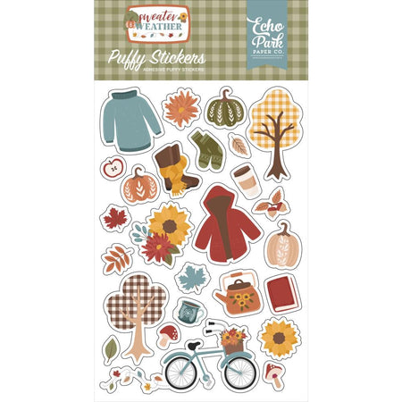 Echo Park Sweater Weather - Puffy Stickers