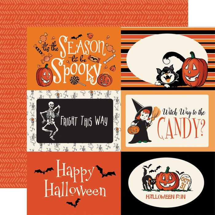 Carta Bella Halloween Fun - 6x4 Journaling Cards